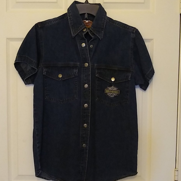 cotton denim shirt womens